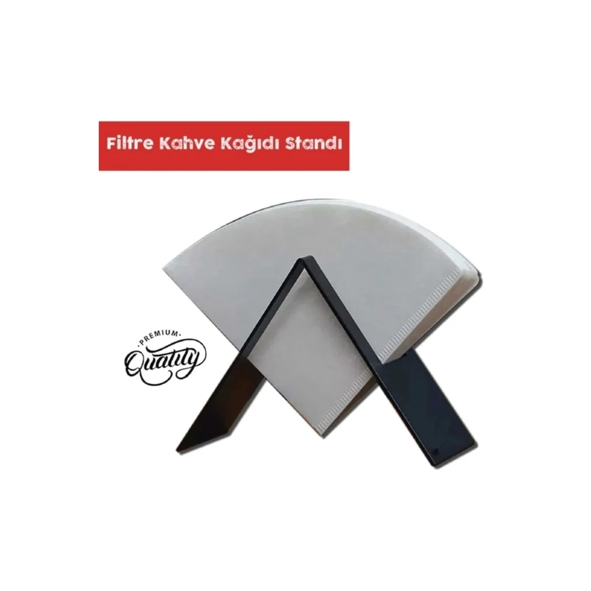 استند نگهدارنده فیلتر قهوه و دستمال فلزی تورق‌تک ۱ عدد