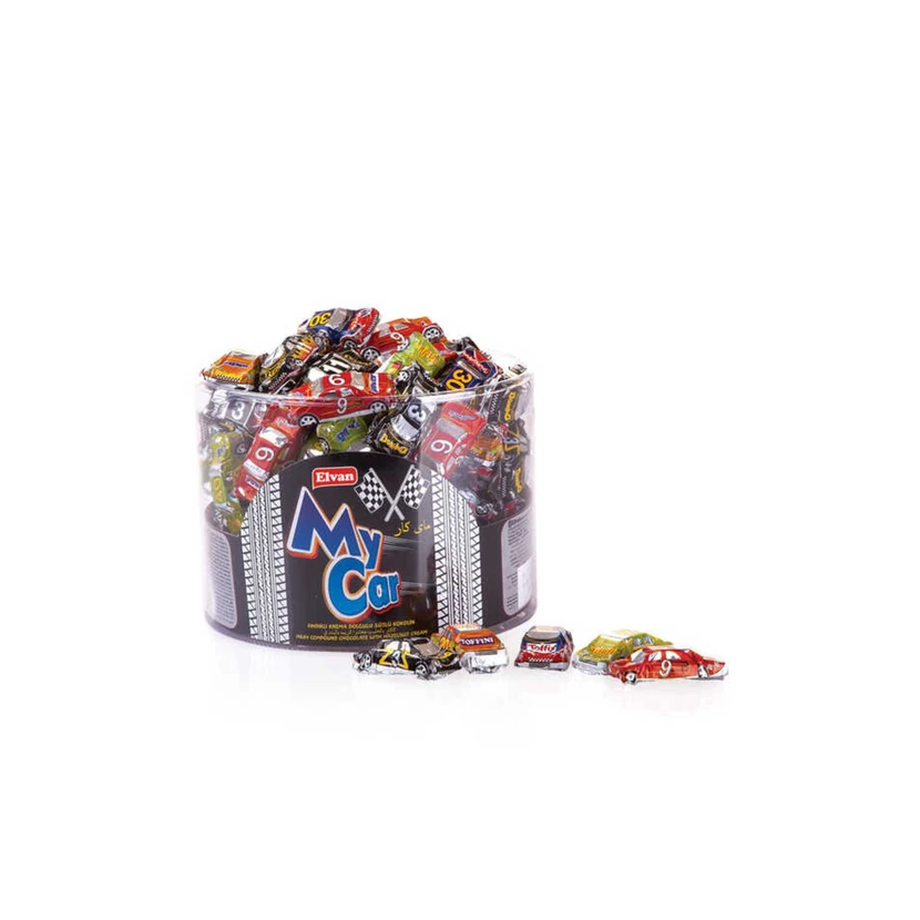 آبنبات مای‌کار الوان 8 گرم — بسته 100 عددی