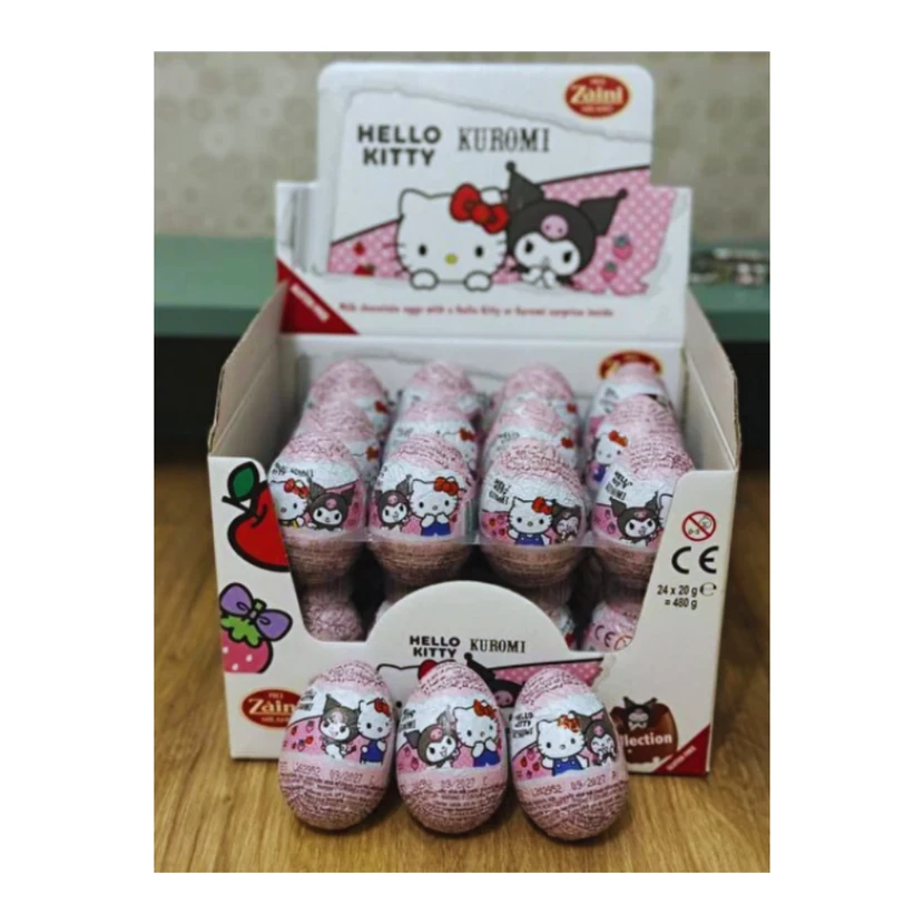 تخم‌شکلاتی سورپرایز هلوکیتی زاینی بسته 3 عددی