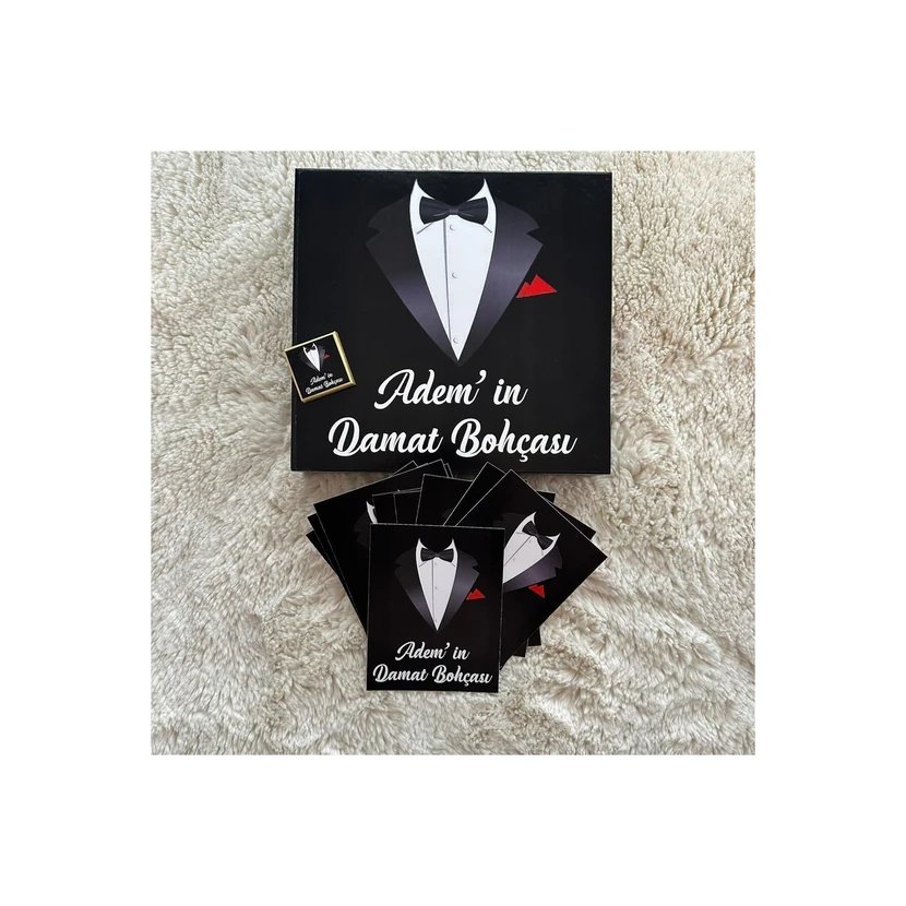 شکلات گیفت داماد اوژانیا 32 عددی همراه کارت هدیه