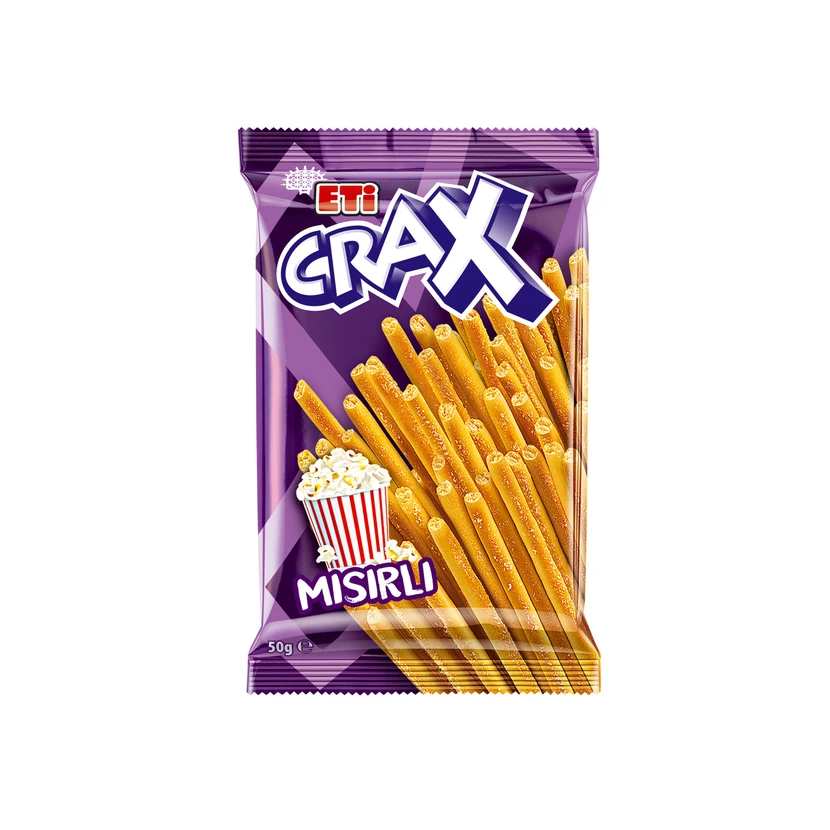 اتی کراکس چوبک ذرتی 50 گرمی بسته 20 عددی