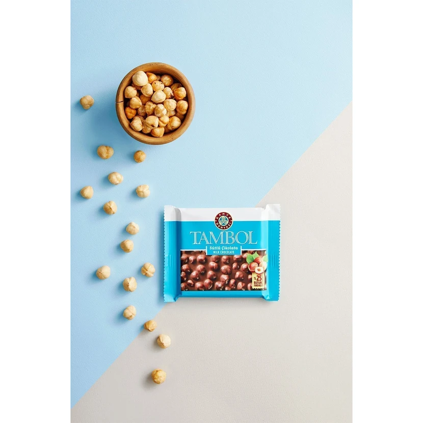 شکلات شیری تمام‌فندق قهوه دنیا 100 گرم