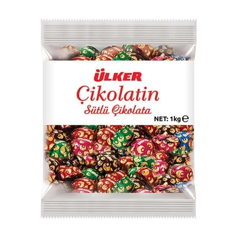 شکلات شیری پذیرایی اولکر 1000 گرم