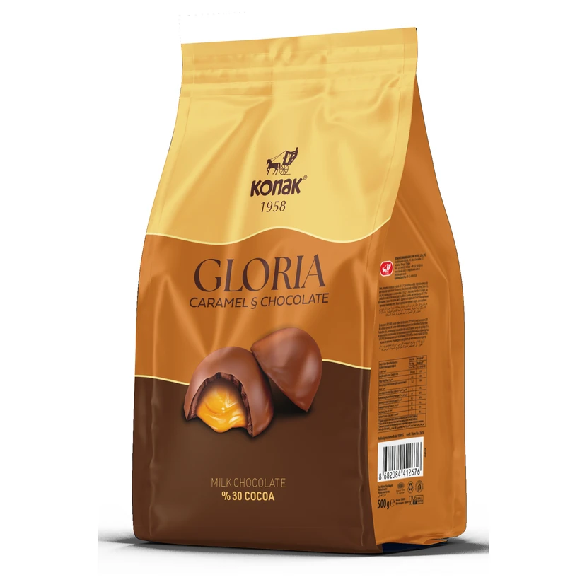 کارامل شکلاتی گلوریا 500 گرمی