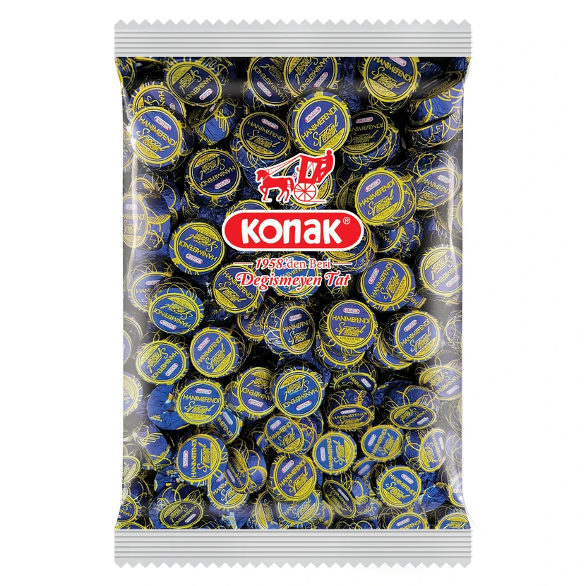 شکلات شیری کرم‌دار هانی‌مفندی کوناک 1000 گرم