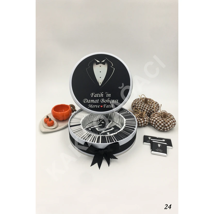 کاکائو آغاجی شکلات داماد 100 عددی