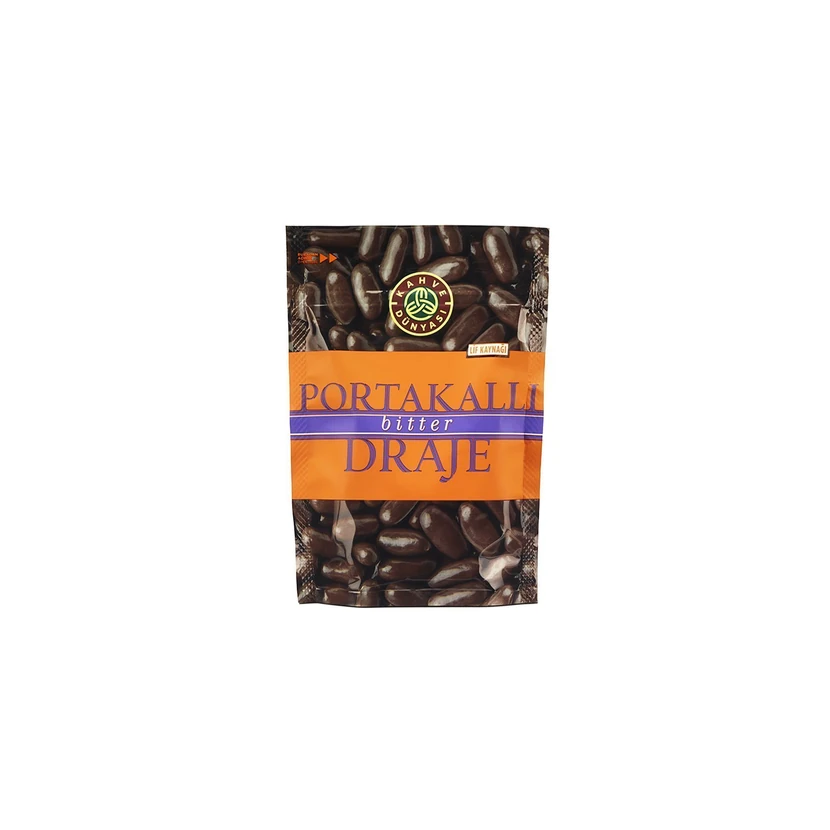 کافه دونیاسی دراژه شکلاتی پرتقال تلخ 120 گرم