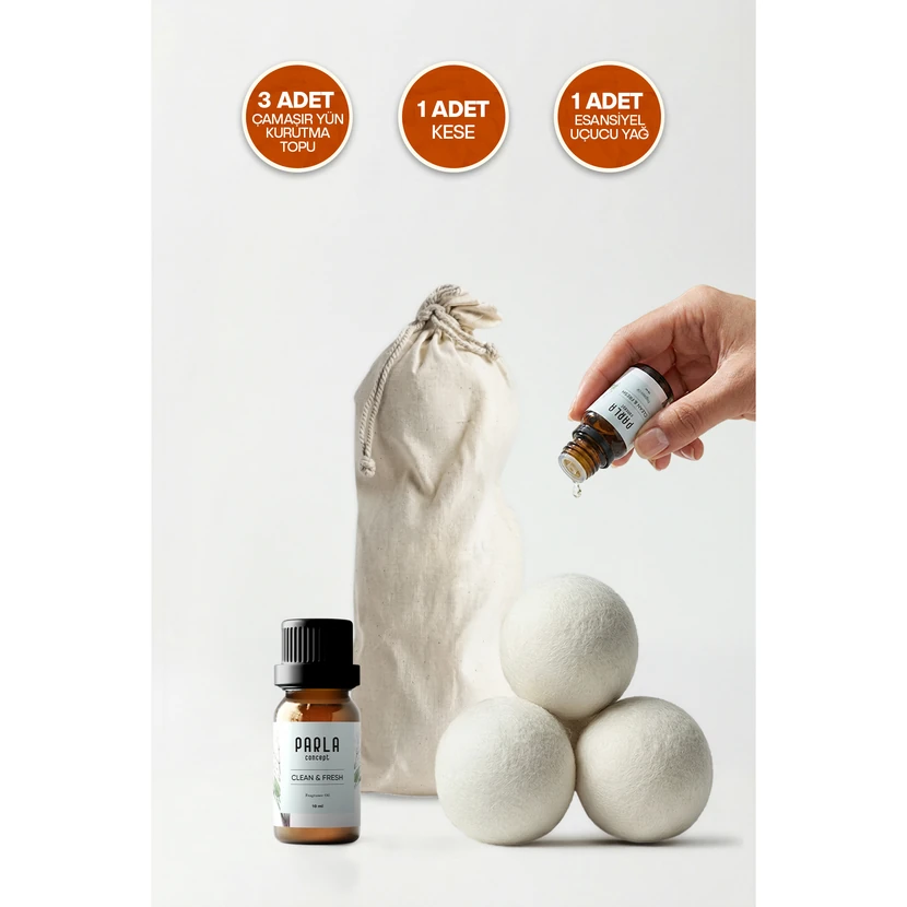 ست توپ خشک‌کن و روغن خوشبوکن پارلا کانسپت XL