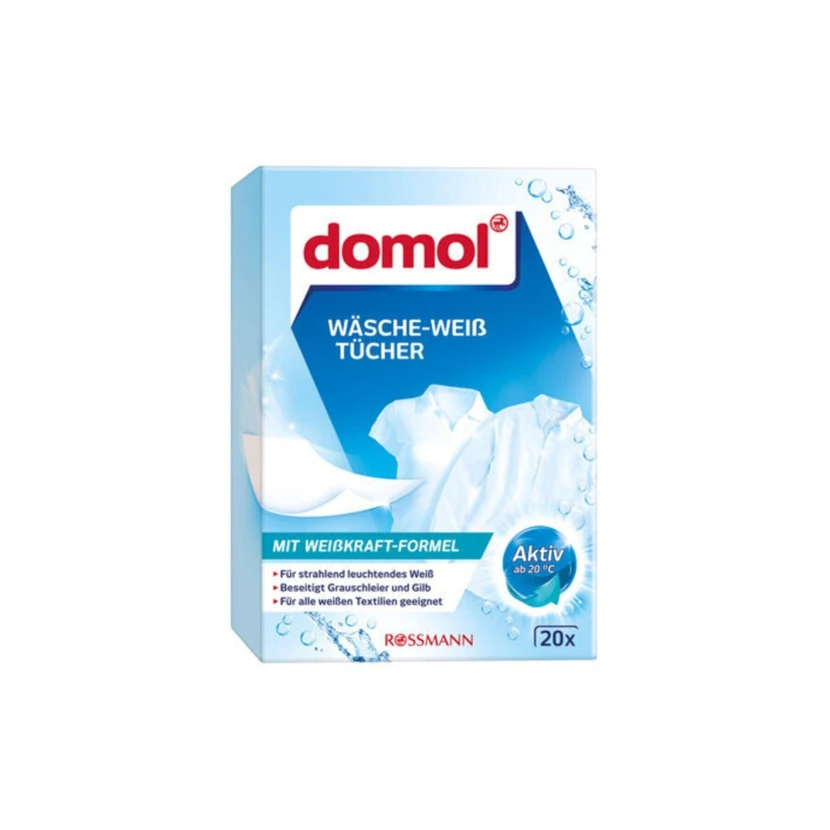 دستمال سفیدکننده لباس دومول 20 عددی
