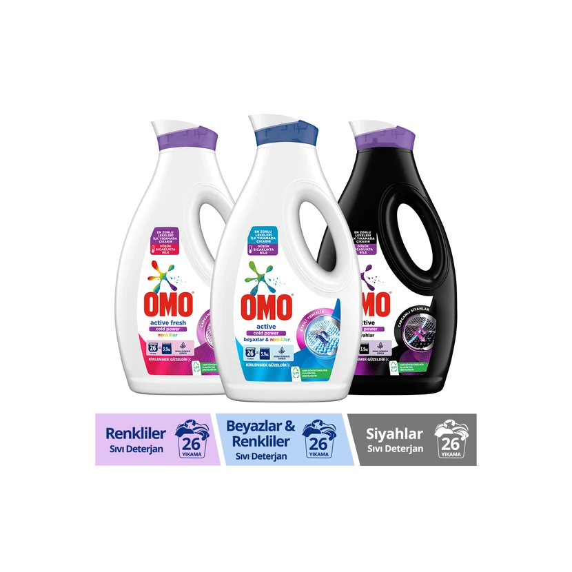 مایع لباسشویی اومو مخصوص رنگی‌ها 1690 میلی‌لیتر