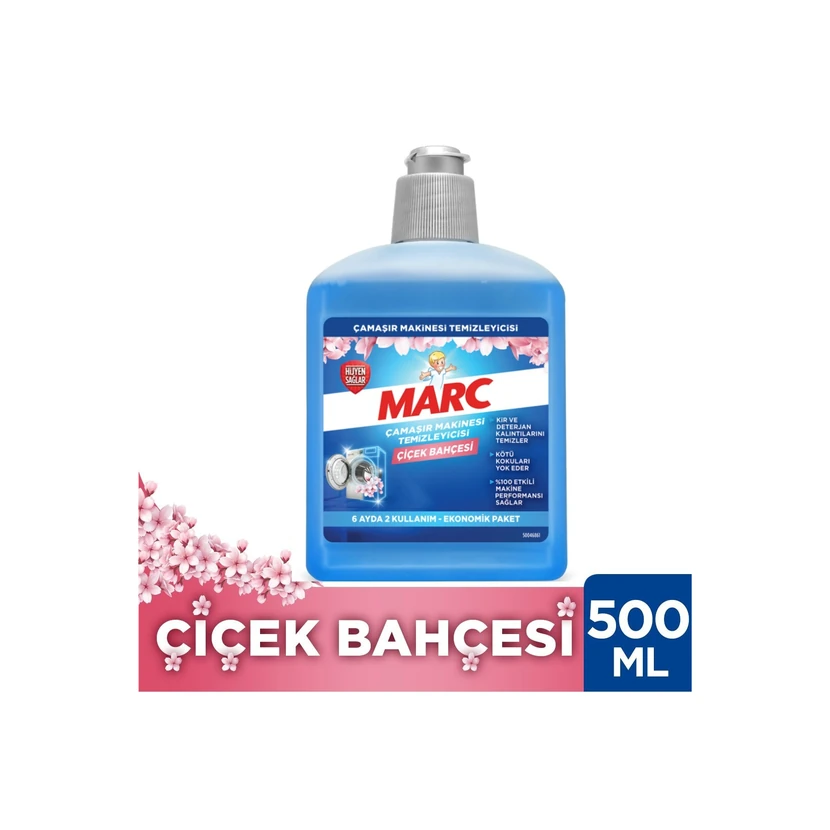 محافظ و تمیزکننده ماشین لباسشویی مارک 500 میلی‌لیتر