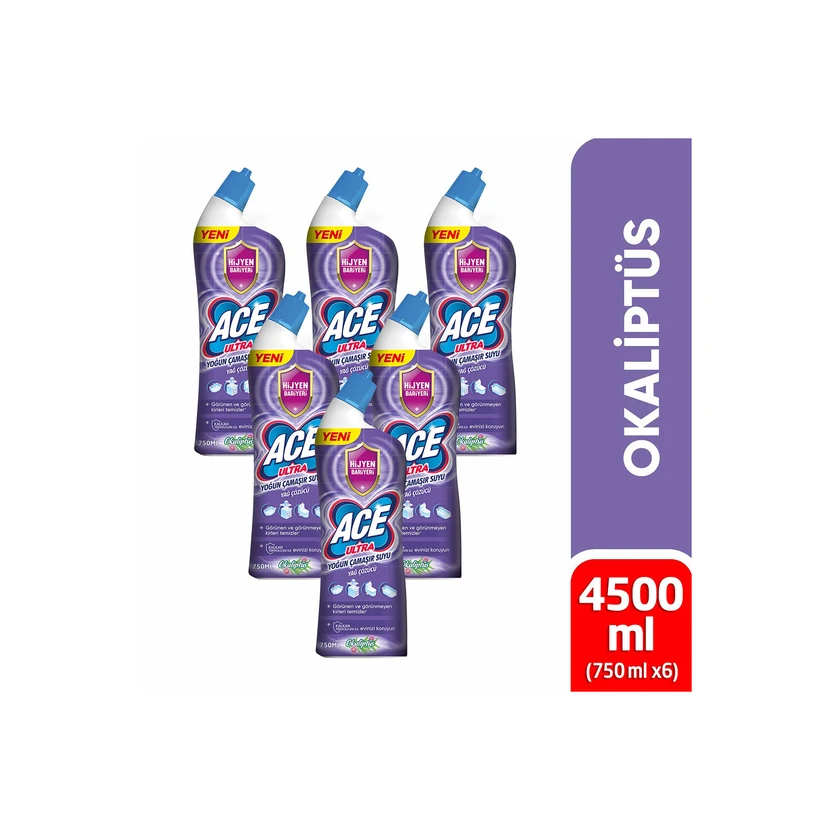 اس سفیدکننده غلیظ اکالیپتوس 810 گرم بسته 6 تایی