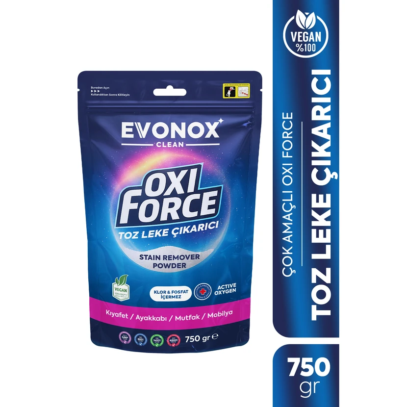ایوونوکس پودر لکه‌بر اکسی فورس 750 گرم