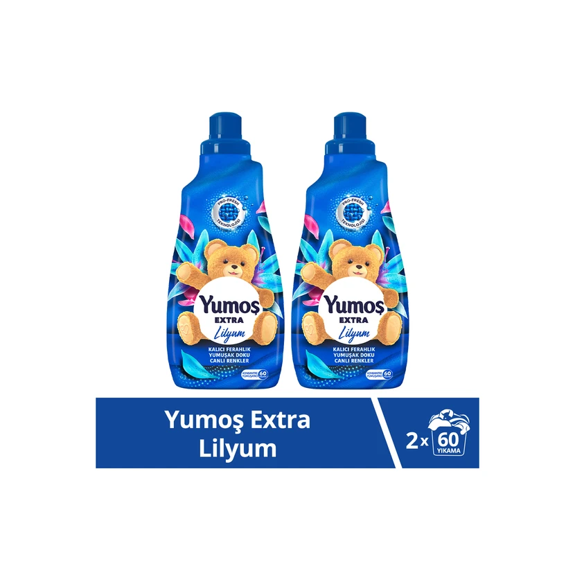 یوموش اکسترا کنسانتره نرم‌کننده لیلیوم 1440 میلی‌لیتر (دو عدد)
