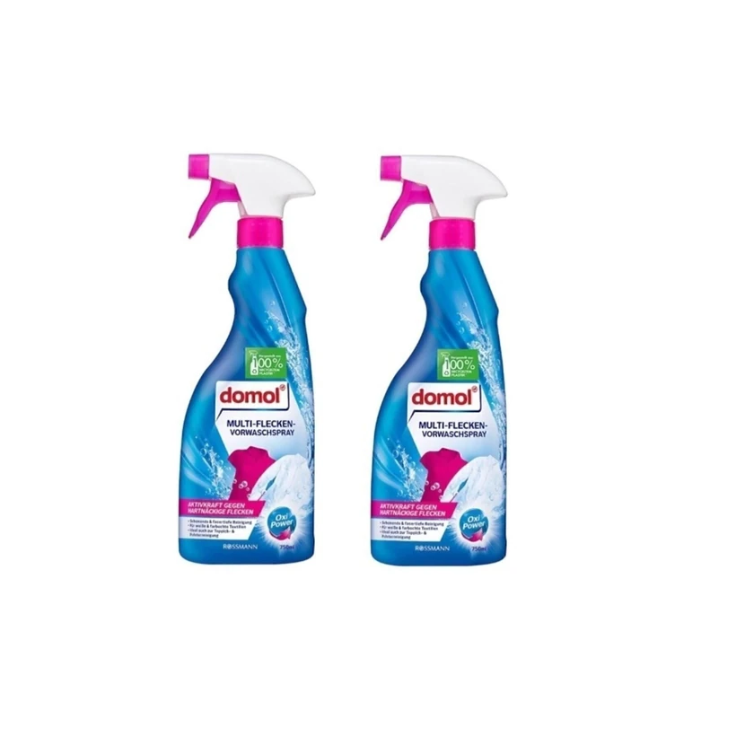 اسپری لکه‌بر دومول اکسی 750 میلی‌لیتر بسته 2 عددی