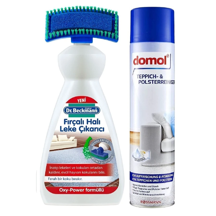 اسپری لکه‌بر مبل دمول و لکه‌بر فرش برس‌دار بکمن