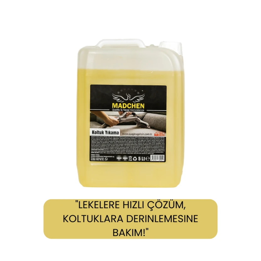 مایع شست‌وشوی مبل مادشن بدون کف 5 لیتری