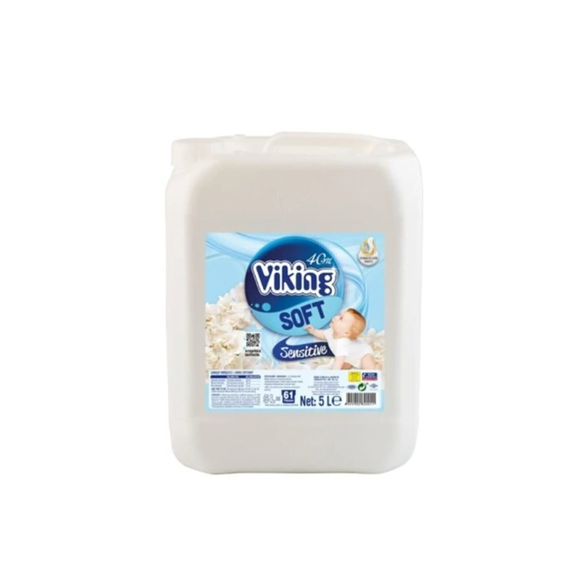 نرم‌کننده لباس وایکینگ مخصوص پوست حساس 5 لیتر