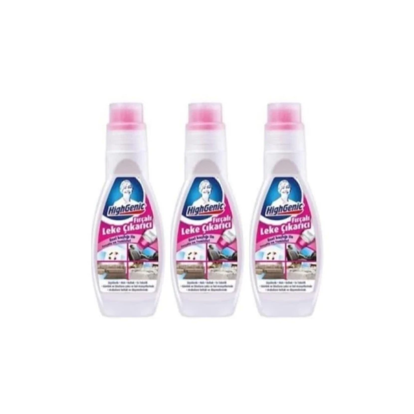 هایجینیک لکه‌بر برس‌دار 200 میلی‌لیتر (بسته 3 عددی)