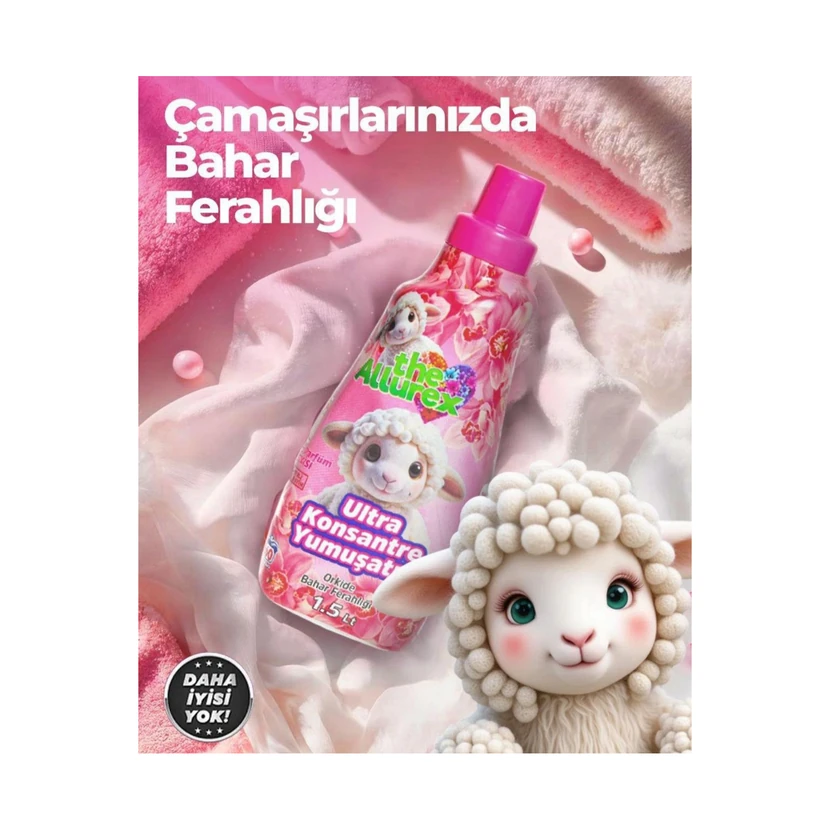 الورکس نرم‌کننده لباس ارکیده 1500 میلی‌لیتر