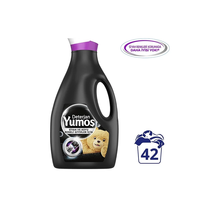 یوموش نرم‌کننده لباس 42 شست‌وشو 2520 میلی‌لیتر سیاه‌مراقبت
