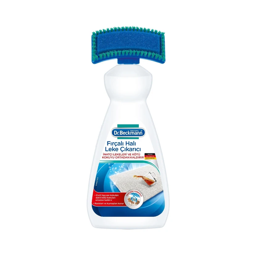 لکه‌بر فرش دکتر بکمن با برس ۶۵۰ میلی‌لیتر