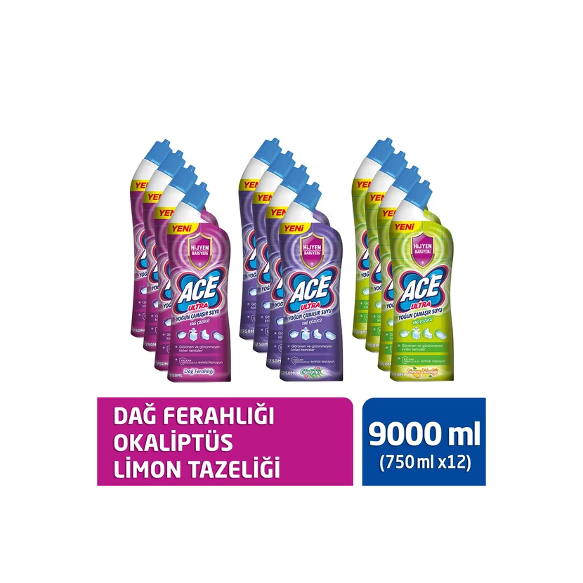 ایس سفیدکننده ژلی لباس با عطر لیمو و اکالیپتوس 810 گرم