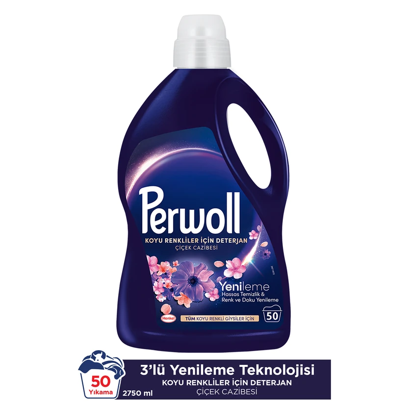 پروول مایع لباسشویی مخصوص رنگ‌های تیره و حساس 2750 میلی‌لیتر