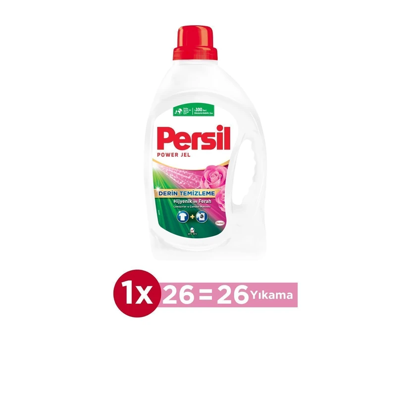ژل پرسیل پاور - شست‌وشوی عمیق با رایحه گل، 26 بار، 1690 میلی‌لیتر