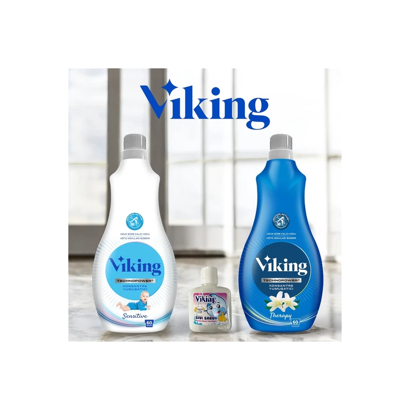 تکنوپاور بسته دو عددی 1440 میلی‌لیتری سنسیتیو و تراپی نرم‌کننده و مایع