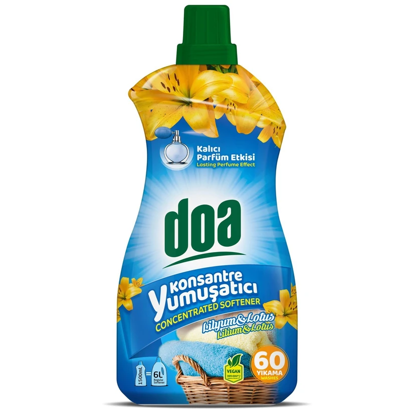 نرم‌کننده کنسانتره لیلیوم لوتوس دوآ 1500 میلی‌لیتر
