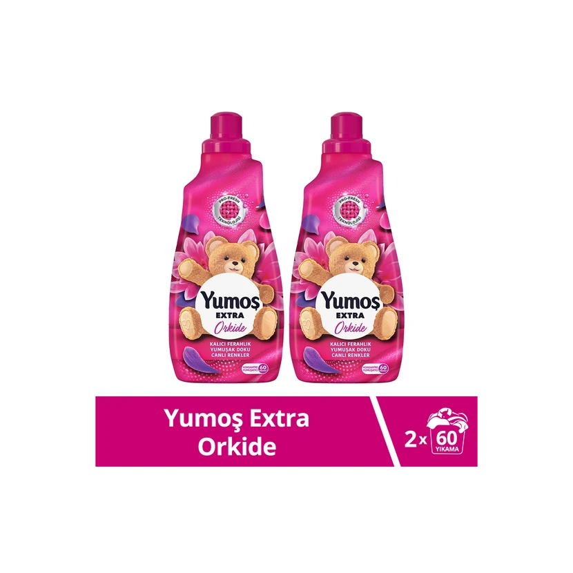 یوموش اکسترا نرم‌کننده لباس کنسانتره اورکید 1.44 لیتر