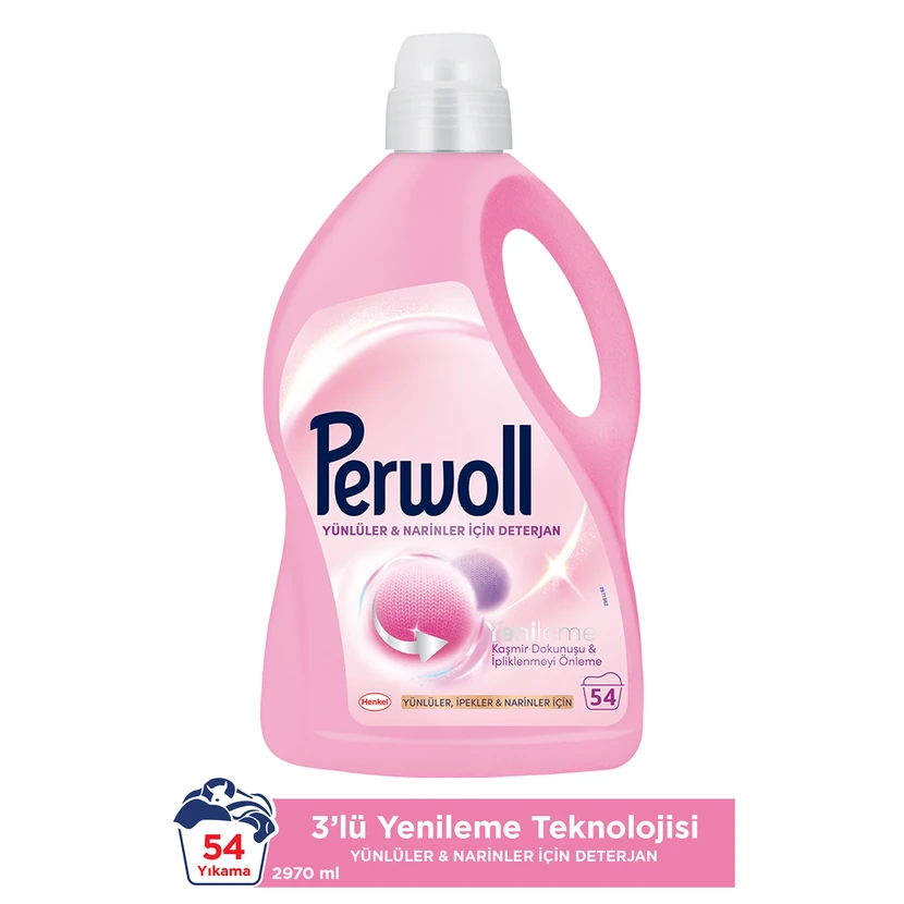 مایع لباسشویی پروول مخصوص پشم و پارچه‌های حساس 2.97 لیتری