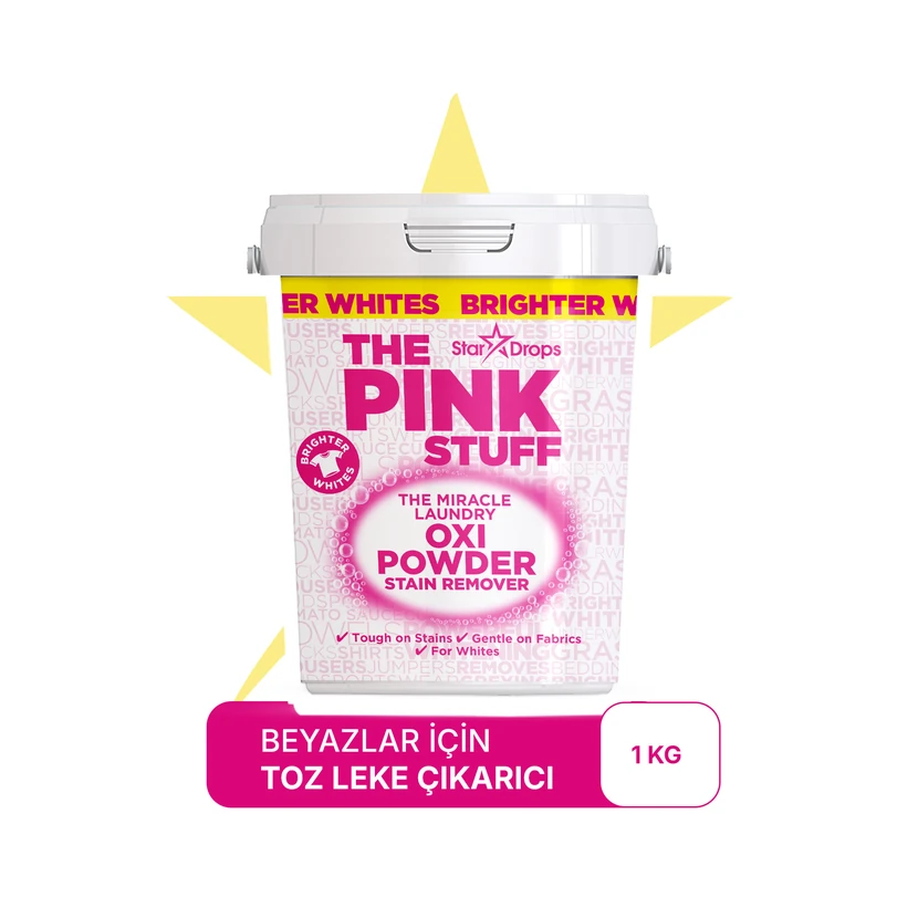 دِ پینک استاف پودر اکسید لکه‌بر ویژه لباس‌های سفید