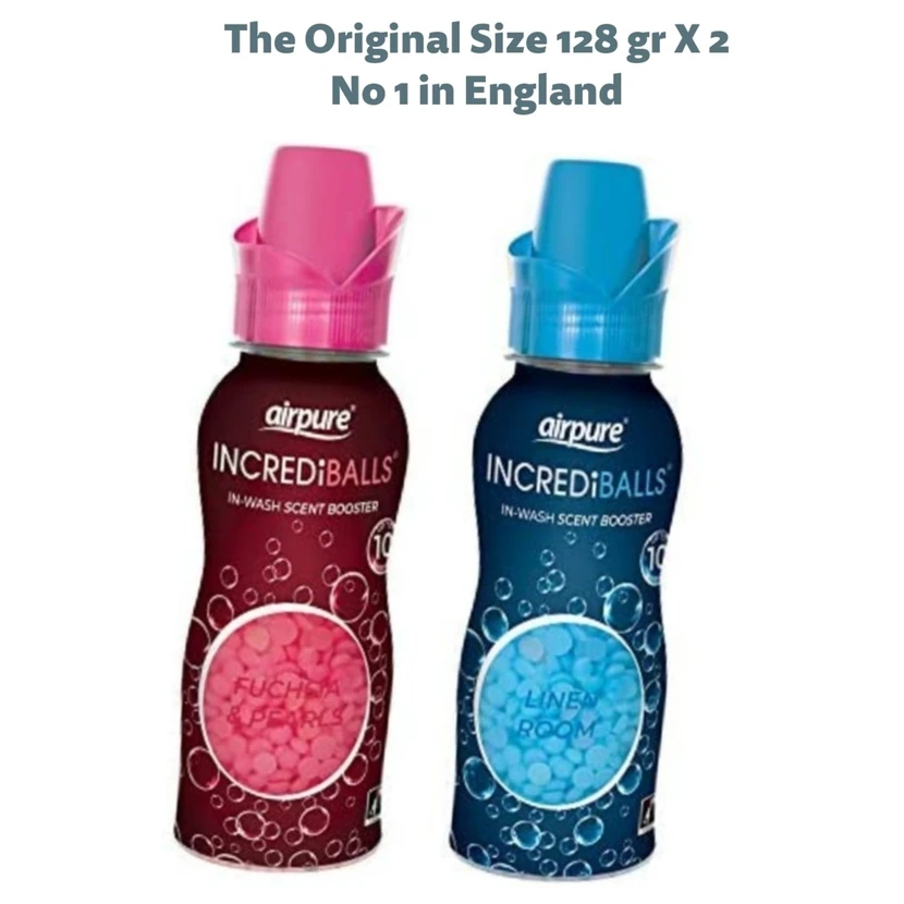 خوشبوکننده لباس ایرپیور یاسمن و زنبق آبی دو عددی 128 گرم