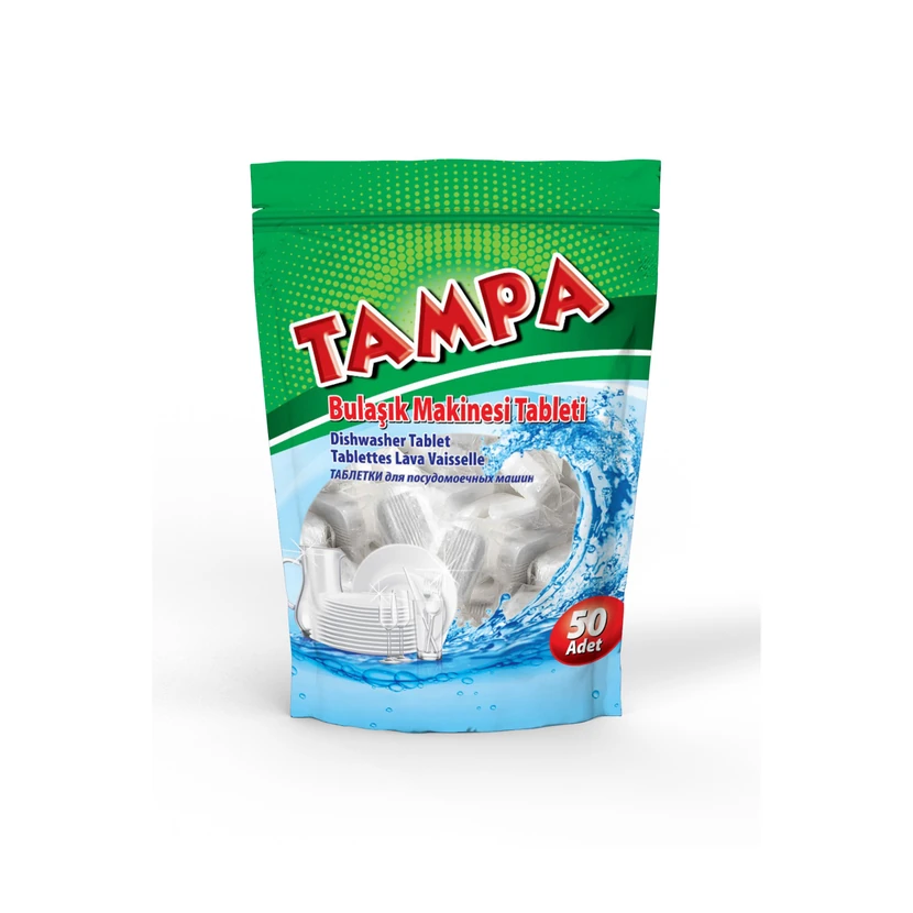 قرص ظرفشویی همه‌کاره تامپا