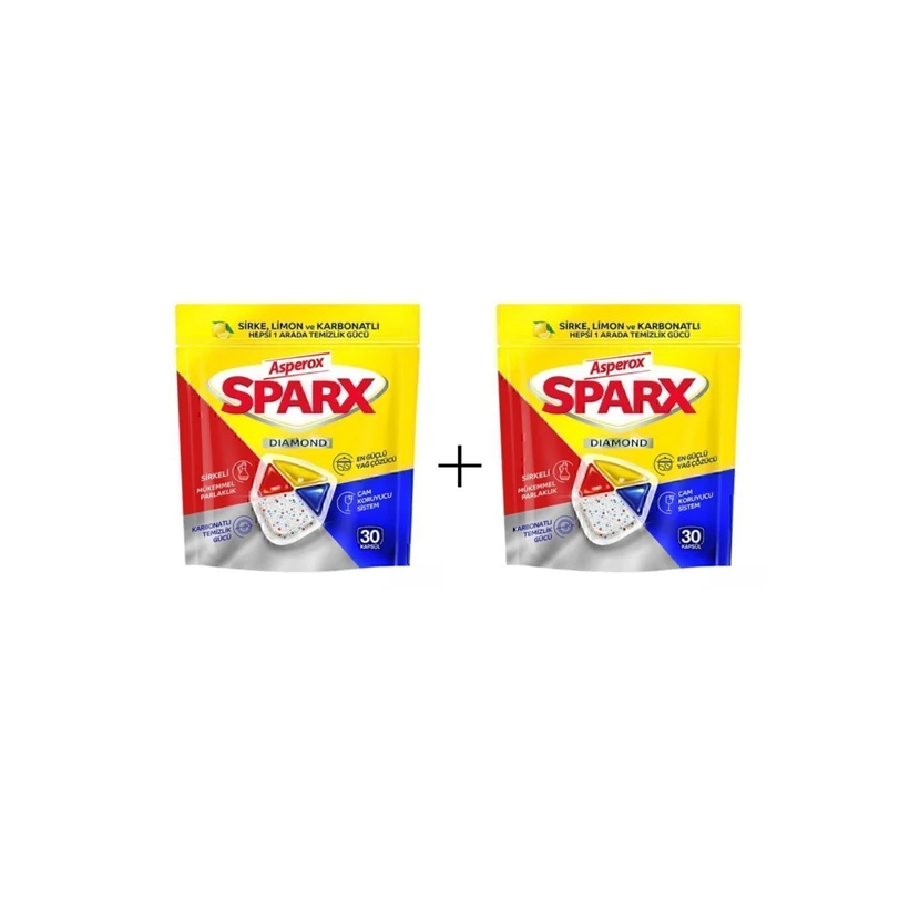 قرص ماشین ظرفشویی اسپارکس 60 عددی (2×30)