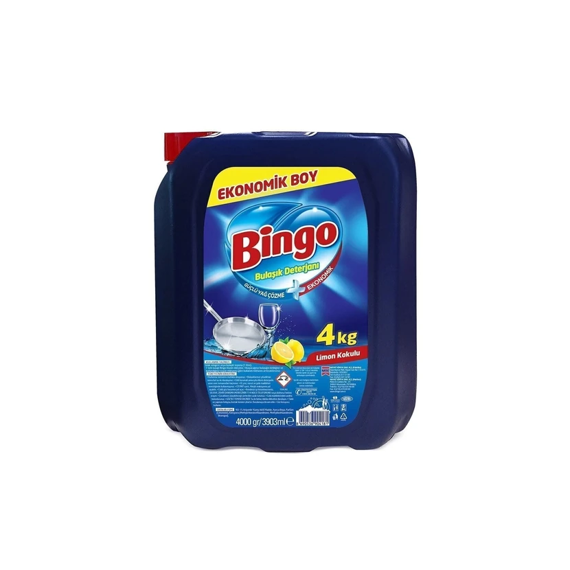 مایع ظرفشویی بینگو 4 لیتری ضدآلرژی