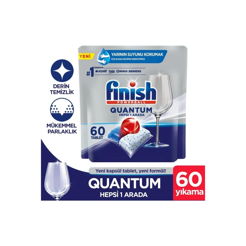 قرص ماشین ظرفشویی فینیش کوانتوم 60 عددی