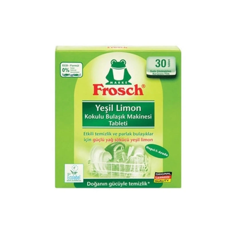 قرص ظرفشویی فروش با عصاره لیمو سبز 30 عددی