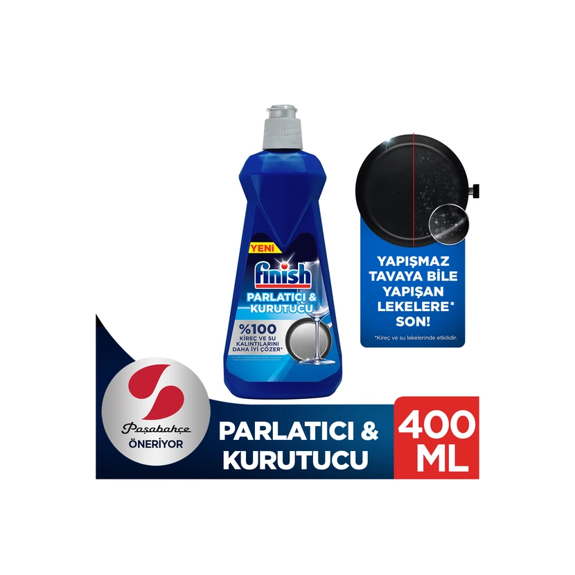مایع جلادهنده و خشک‌کن ماشین ظرفشویی فینیش 400 میلی‌لیتر