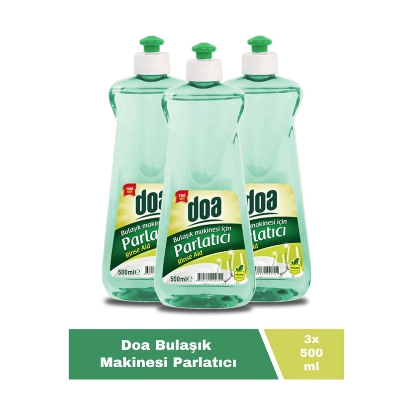 مایع جلادهنده ماشین ظرفشویی دوآ 500 میلی‌لیتر بسته 3 عددی