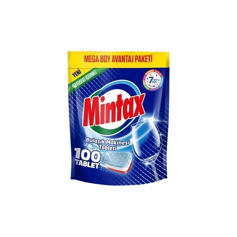 قرص ماشین ظرفشویی مینتکس 100 عددی