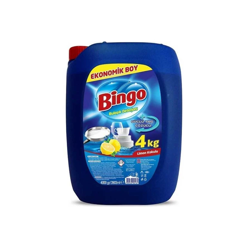 مایع ظرفشویی دستی بینگو 4 کیلوگرم