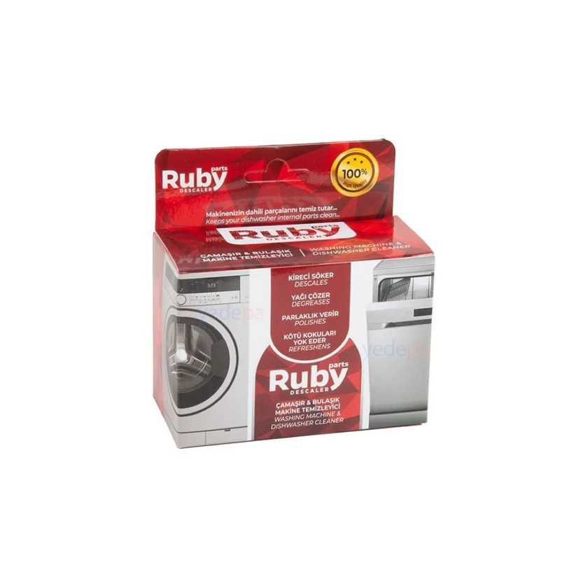 تمیزکننده ماشین لباسشویی و ظرفشویی روبی ۵ عددی
