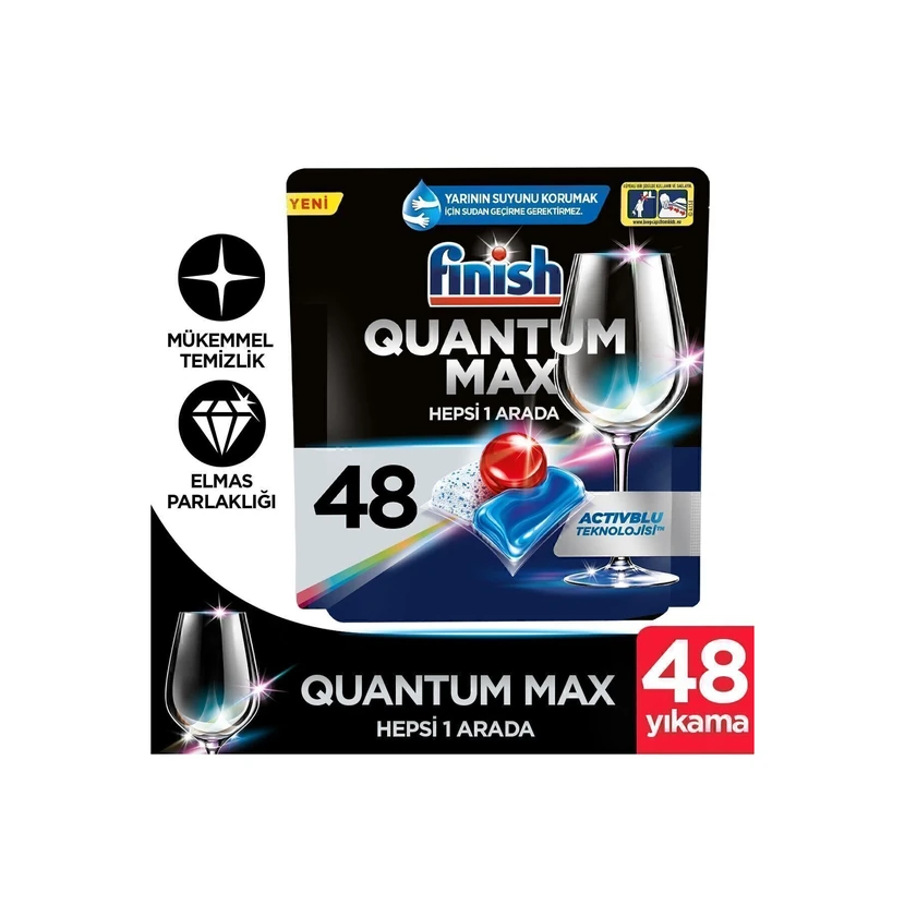 فینیش کوانتوم مکس قرص ماشین ظرفشویی 48 عددی