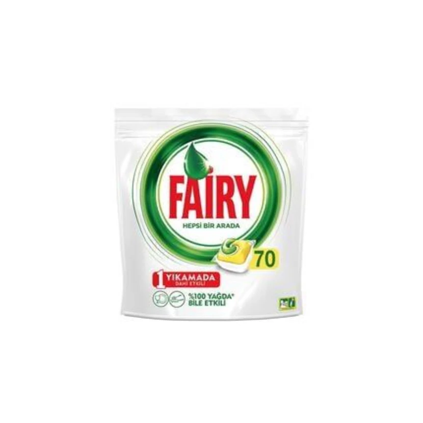 کپسول ظرفشویی فری با عصاره لیمو 70 عددی، مجموعه 4 بسته‌ای