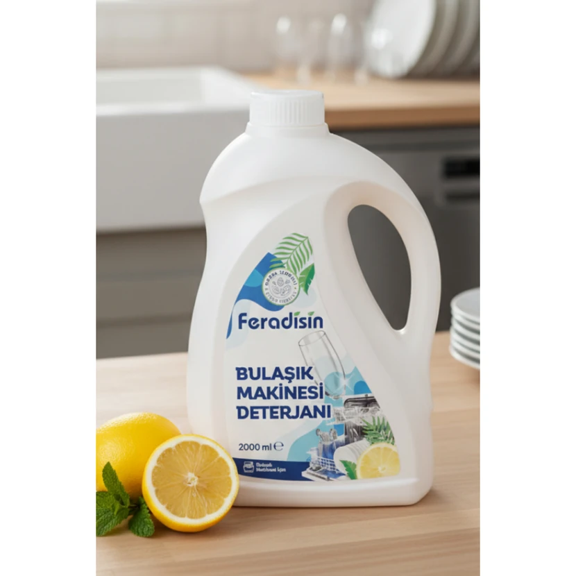 فرادیشین مایع ژل ماشین ظرفشویی 2000 میلی‌لیتر - گیمدس حلال‌گواهی