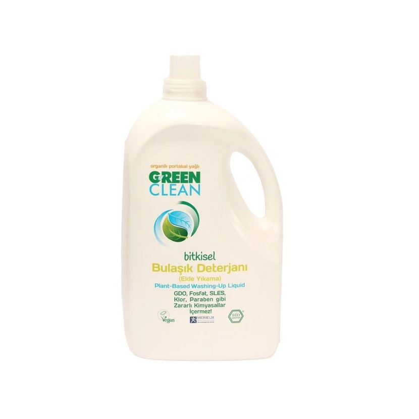 مایع ظرفشویی گیاهی روغن پرتقال گرین‌کلین 2.75 لیتر
