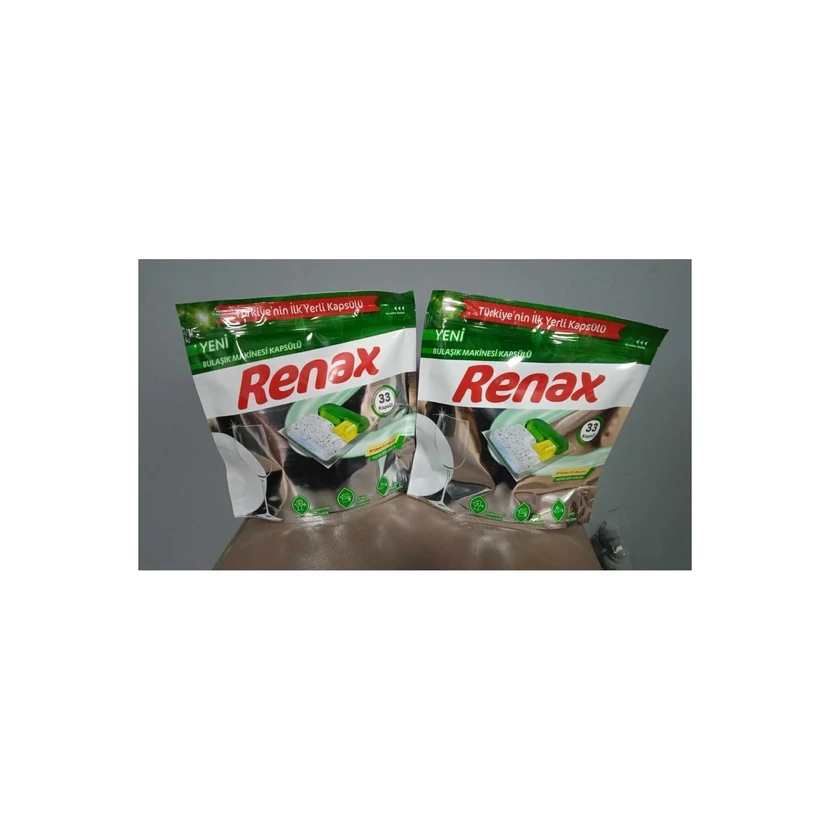 رناکس قرص ماشین ظرفشویی 33 عددی دو بسته